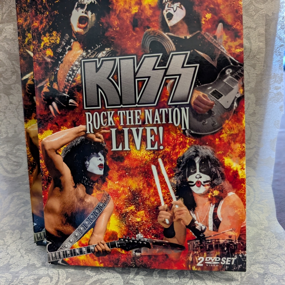 KISS Rock the Nation Live 2 DVD Set